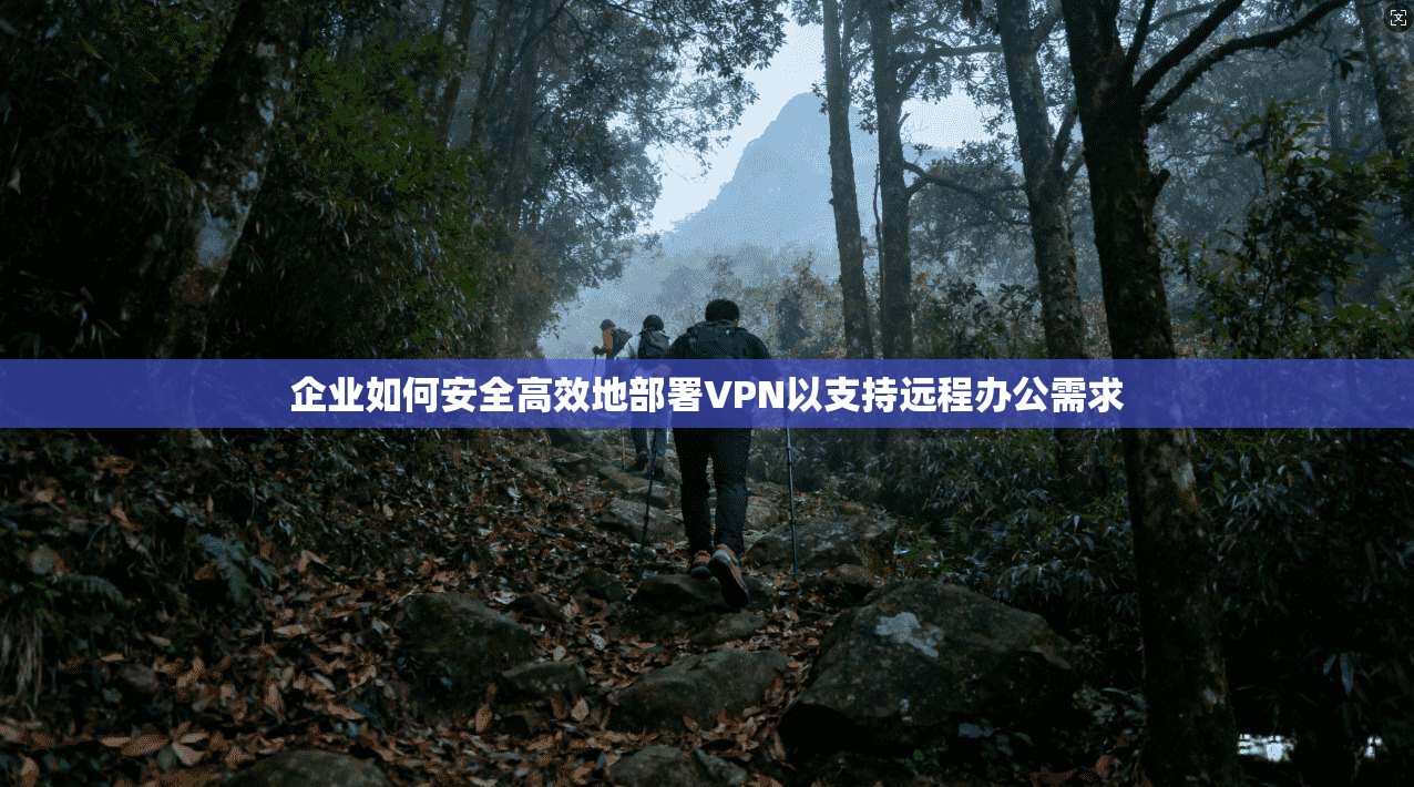 企业如何安全高效地部署VPN以支持远程办公需求