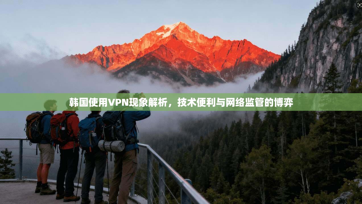 韩国使用VPN现象解析，技术便利与网络监管的博弈