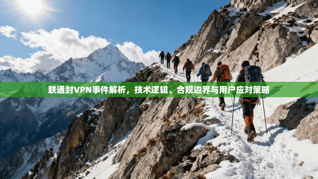 联通封VPN事件解析,技术逻辑、合规边界与用户应对策略