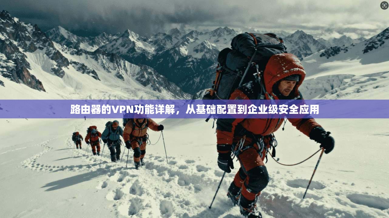 路由器的VPN功能详解，从基础配置到企业级安全应用