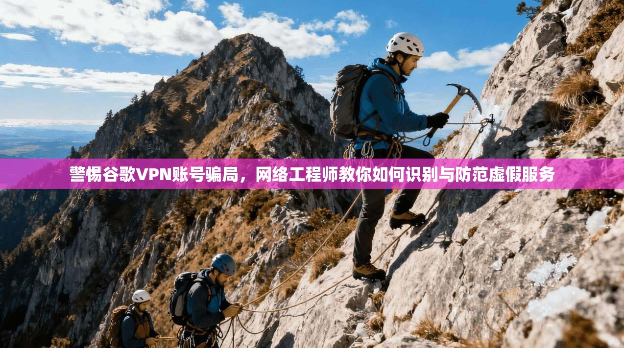 警惕谷歌VPN账号骗局，网络工程师教你如何识别与防范虚假服务