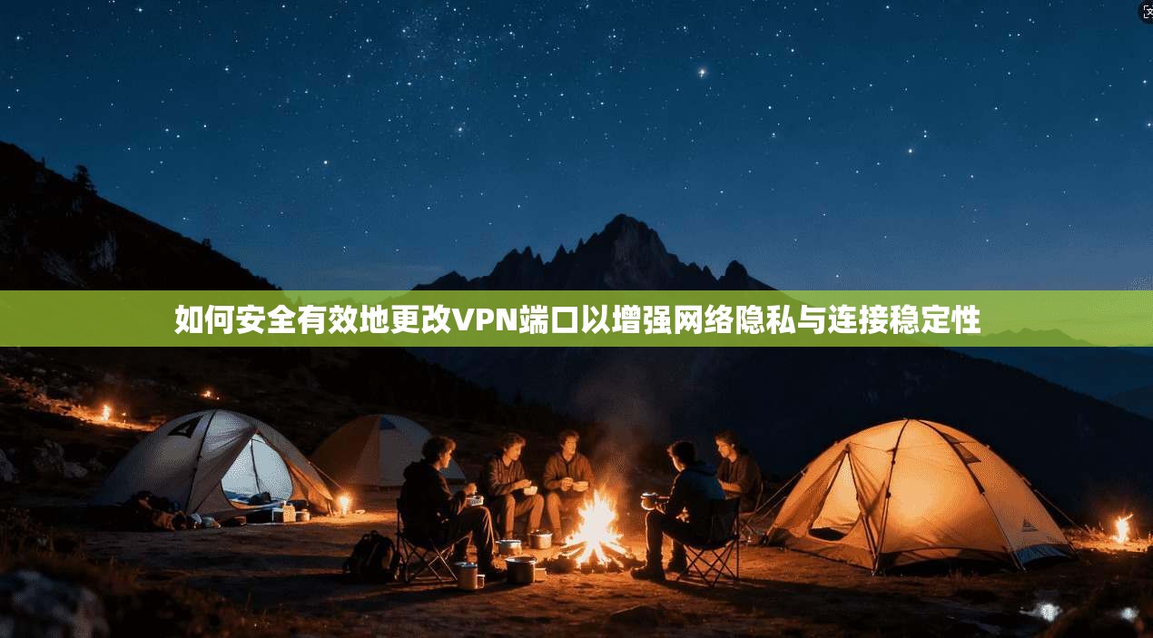 如何安全有效地更改VPN端口以增强网络隐私与连接稳定性